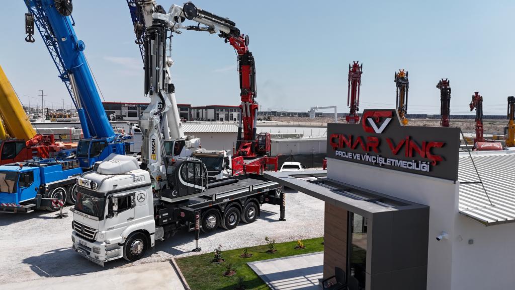 ÖZÇINAR CRANE GALLERY'DEN 2025 MODEL 35 TON BMACH İMALATI